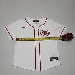 Cincinnati Reds Youth Kids Large Size 7 Nike India Jersey